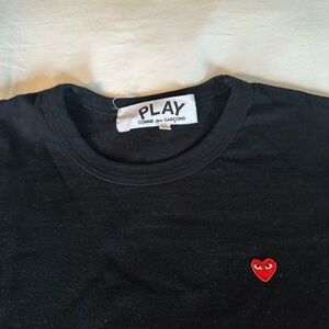 Comme des Garcons Signature Heart T-Shirt
